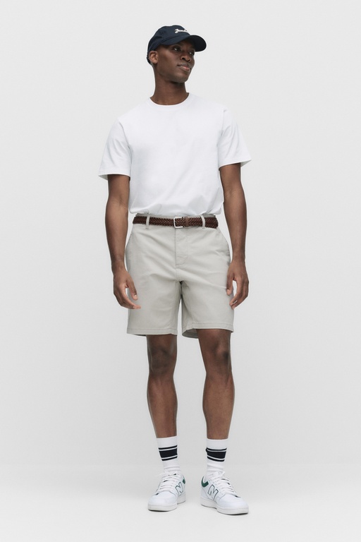 Richard chino shorts FEATHER GREY